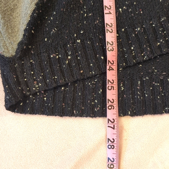 Spring & Clifton Multi Knit Oversized Drapey Sweater - Picture 7 of 13